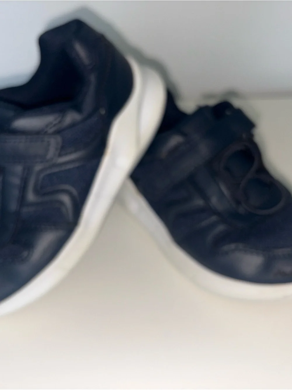 Gymboree Navy and White Kids Sneakers